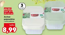 Kaufland BranQ Zestaw pojemników z pokrywkami oferta