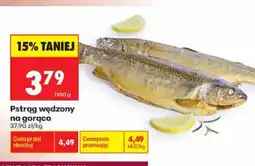 Biedronka Pstrąg wędzony na gorąco oferta