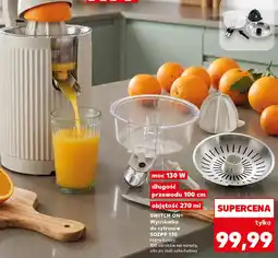 Kaufland Switch On Wyciskarka do cytrusów sozpp 130 oferta