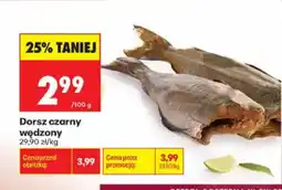 Biedronka Dorsz czarny wędzony oferta