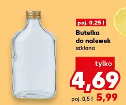 Kaufland Butelka do nalewek szklana oferta