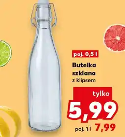 Kaufland Butelka szklana z klipsem oferta
