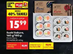 Biedronka Sushi Sakura Nami, Kuro oferta