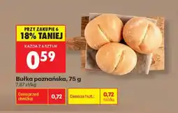 Biedronka Bułka poznańska oferta