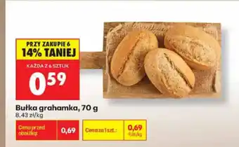 Biedronka Bułka grahamka oferta