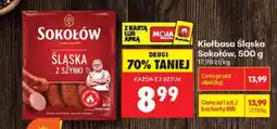 Biedronka Sokołów Kiełbasa Śląska z szynki oferta