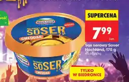 Biedronka Hochland Sos serowy Soser Cheddar oferta