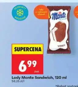 Biedronka Monte Lody Sandwich oferta