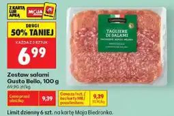Biedronka Gusto Bello Zestaw salami oferta