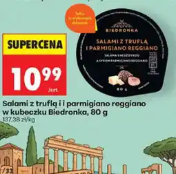 Biedronka Biedronka Salami z truflą i parmigiano reggiano oferta