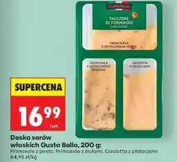 Biedronka Gusto Bello Deska serów włoskich oferta