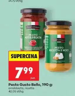 Biedronka Gusto Bello Pesto oferta