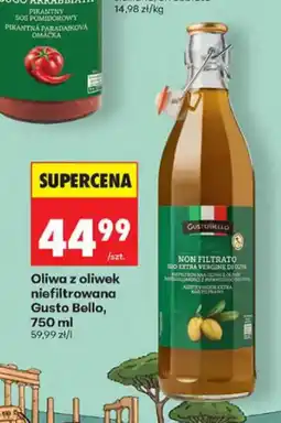 Biedronka Gusto Bello Oliwa z oliwek niefiltrowana oferta