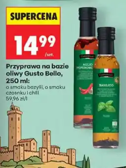 Biedronka Gusto Bello Przyprawa na bazie oliwy oferta