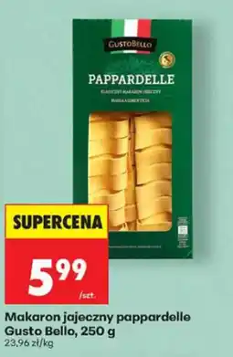 Biedronka Gusto Bello Makaron jajeczny pappardelle oferta