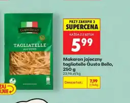 Biedronka Gusto Bello Makaron jajeczny tagliatelle oferta