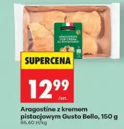 Biedronka Gusto Bello Aragostine z kremem pistacjowym oferta