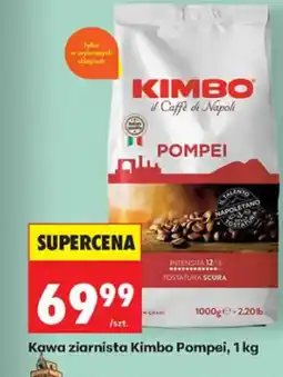 Biedronka Kimbo Kawa ziarnista Pompei oferta