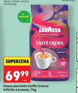 Biedronka Lavazza Kawa ziarnista Caffe Crema Infinito oferta