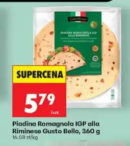Biedronka Gusto Bello Piadina Romagnola igp alla Riminese oferta