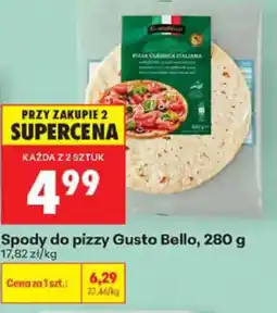 Biedronka Gusto Bello Spody do pizzy oferta