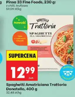 Biedronka Donatello Spaghetti Amatriciana Trattoria oferta