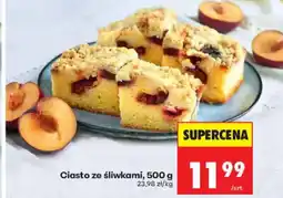 Biedronka Ciasto ze śliwkami oferta