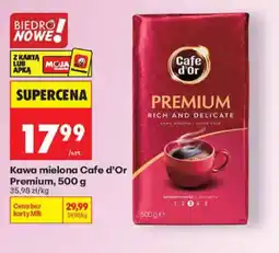 Biedronka Cafe dOr Kawa mielona Premium oferta