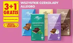Biedronka Allegro Wszystkie czekolady oferta