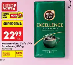 Biedronka Cafe dOr Kawa mielona Excellence oferta