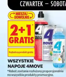 Biedronka 4Move Wszystkie napoje oferta