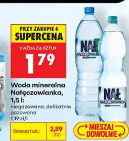 Biedronka Nałęczowianka Woda mineralna oferta