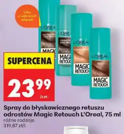 Biedronka LOreal Spray do błyskawicznego retuszu odrostów Magic Retouch oferta