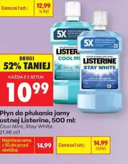 Biedronka Listerine Płyn do płukania jamy ustnej oferta
