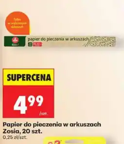 Biedronka Zosia Papier do pieczenia w arkuszach oferta