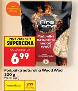 Biedronka Fire & Flame Podpałka naturalna Wood Wool oferta