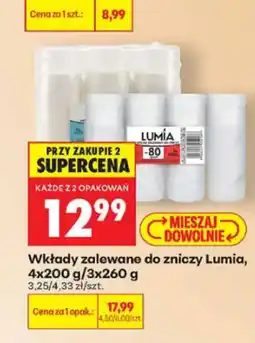 Biedronka Lumia Wkłady zalewane do zniczy oferta