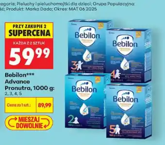 Biedronka Bebilon Advance Pronutra oferta