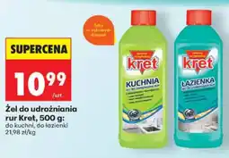 Biedronka Kret Żel do udrożniania rur oferta