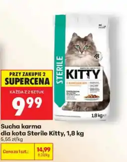 Biedronka Kitty Sucha karma dla kota Sterile oferta
