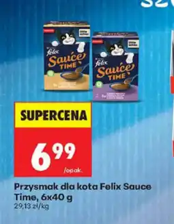 Biedronka Felix Przysmak dla kota Sauce Time oferta
