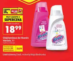 Biedronka Vanish Odplamiacz do tkanin oferta