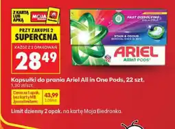 Biedronka Ariel Kapsułki do prania All in One Pods oferta