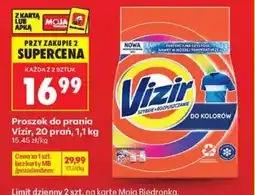 Biedronka Vizir Proszek do prania oferta
