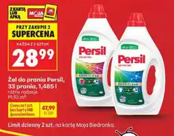 Biedronka Persil Żel do prania oferta