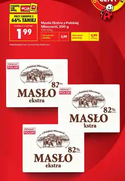 Biedronka Z Polskiej Mleczarni Masło Ekstra oferta