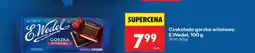 Biedronka E.Wedel Czekolada gorzka wiśniowa oferta