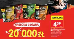 Biedronka Winiary Saucy Noodles streetfood oferta