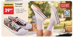 Biedronka Clevé Trampki damskie oferta