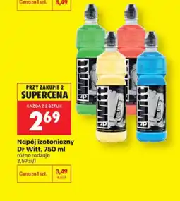 Biedronka Dr Witt Napój izotoniczny oferta